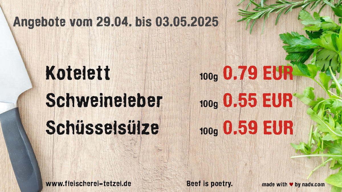 Fleischerei Tetzel, Goldbeck Altmark Fleischer Schollene Tetzel Bertkow Hindenburg Krusemark Hohenbergkrusemark