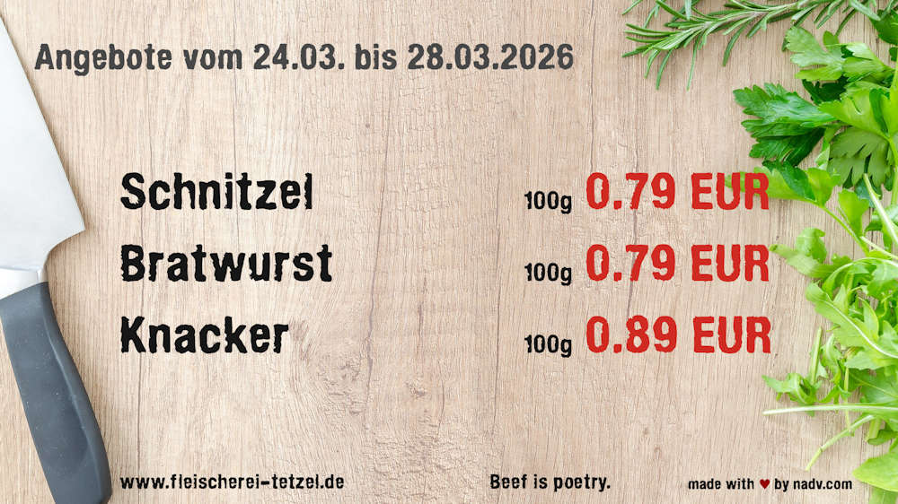 Fleischerei Tetzel Goldbeck Altmark Fleischer Schollene Bertkow Hindenburg Hohenberg Krusemark