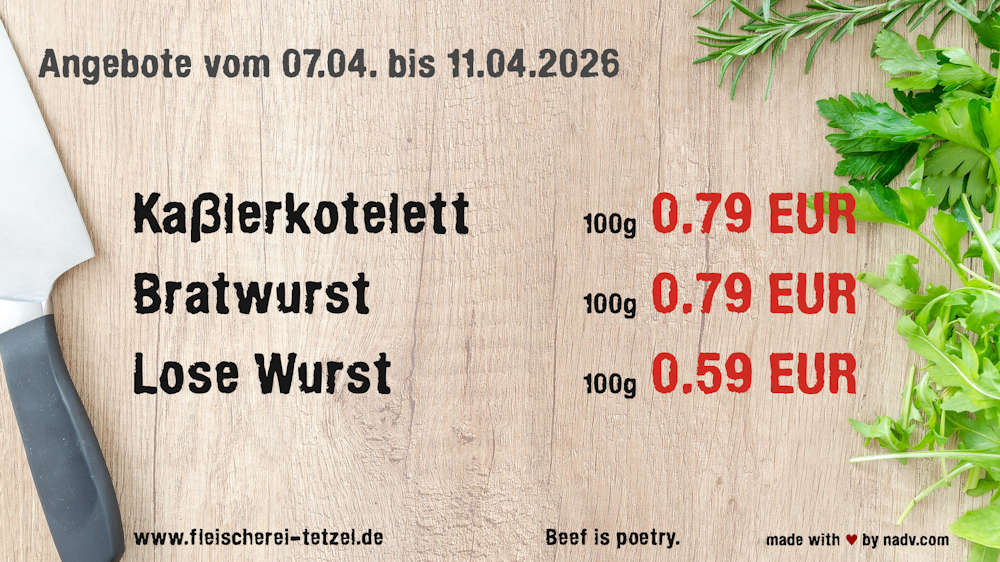 Fleischerei Tetzel Goldbeck Altmark Fleischer Schollene Bertkow Hindenburg Hohenberg Krusemark