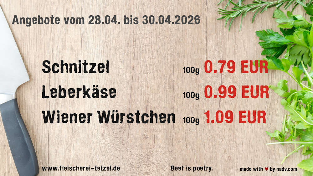 Fleischerei Tetzel Goldbeck Altmark Fleischer Schollene Bertkow Hindenburg Hohenberg Krusemark