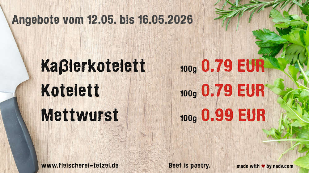 Fleischerei Tetzel Goldbeck Altmark Fleischer Schollene Bertkow Hindenburg Hohenberg Krusemark