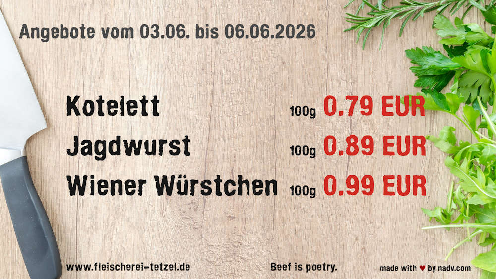 Fleischerei Tetzel Goldbeck Altmark Fleischer Schollene Bertkow Hindenburg Hohenberg Krusemark