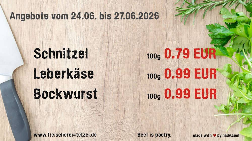 Fleischerei Tetzel Goldbeck Altmark Fleischer Schollene Bertkow Hindenburg Hohenberg Krusemark