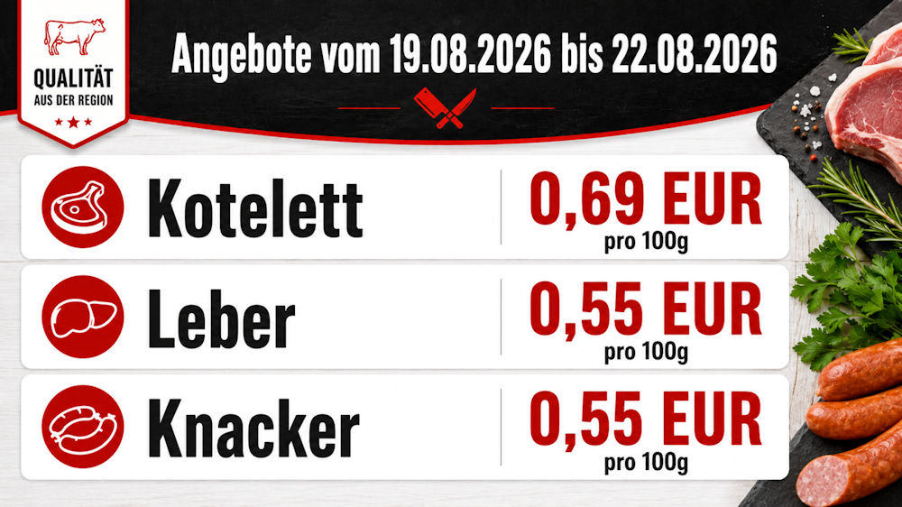 Fleischerei Tetzel Goldbeck Altmark Fleischer Schollene Bertkow Hindenburg Hohenberg Krusemark